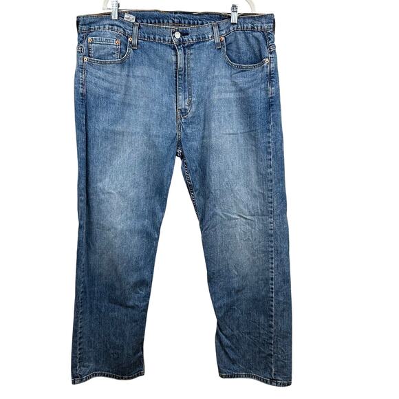 Levi's 569 Men's Denim Jeans Loose Fit Straight Leg Stretch 40 x 32 - Picture 1 of 9
